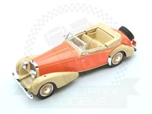 Hispano Suiza J12 Cabriolet by Vanvooren Cream & Orange
