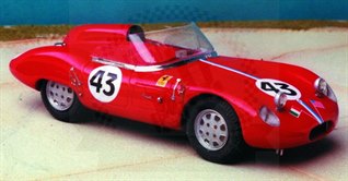 OSCA 1000S Le Mans 1961 #43 NART