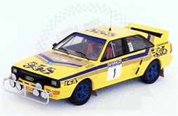 Audi Quattro 1st Hong Kong-Beijing 1986 #1 Blomqvist/Berglund