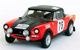 Fiat 124 Sport Spider 1600 5th Portugal 1972 #75 Paganelli/Russo