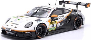 Porsche 911 GT3R 9th Nurburgring 24hrs 2025 #55 Hankook Competition 1:18