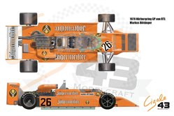 March 792 F2 1979 #26 Hottinger Decal