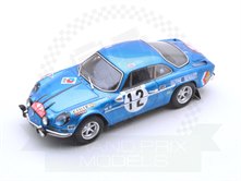 Alpine A110 8th Monte Carlo 1971 #12 Darniche/Robertet