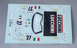 Porsche GT1 Le Mans 1997 #27 Scuderia Italia Decal 1:24