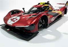 Ferrari 499 Modificata 2023 #42 Metallic Red 1:18