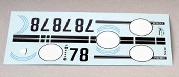 Ford GT40 Le Mans 1966 #7/8 Decal 1:24