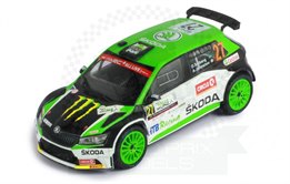 Skoda Fabia Rally2 Evo 7th Monza 2020 #27 Solberg/Johnston