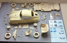 Porsche 356 Gmund Le Mans 1953 #46 Olivier/Martin 1:12