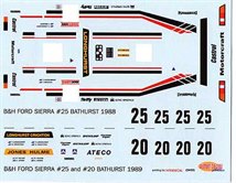 Ford Sierra Cos Bathurst 88/89 B&H Decal