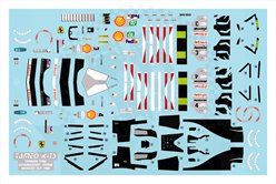 Ferrari F399 Monaco 1999 Decal