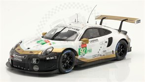 Porsche 911 RSR 29th Le Mans 2019 #92 Porsche GT Team 1:18