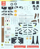 Ferrari F60 1st Belgium 2009 Decal