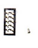 Race Number Lights (x5) 1:24