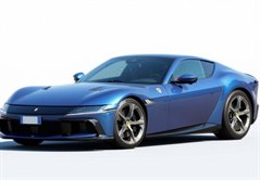 Ferrari 12Cilindri Panoramic 2024 Metallic Blue 1:18