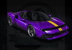 Ferrari 849 Testarossa Spider 2025 Metallic Purple