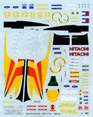 Lotus 107 Italy 1992 Decal