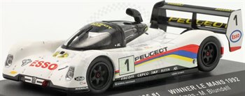 Peugeot 905 1st Le Mans 1992 #1 Warwick/Dalmas/Blundell