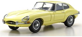 Jaguar E-Type 3.8Ltr Coupe Mk1 1961 Yellow 1:18