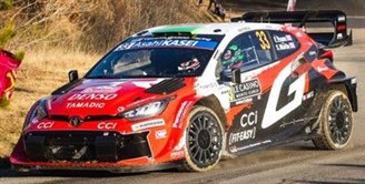 Toyota Yaris Rally1 2nd Monte Carlo 2026 #33 Evans/Martin