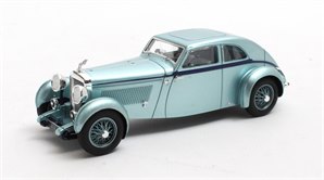 Bentley 3.5L Streamline Coupe Park Ward 1934 Metallic Blue