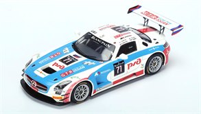 Mercedes SLS AMG GT3 Spa 2015 #71 PID