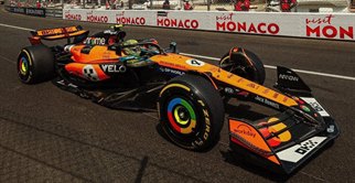 McLaren MCL39 1st Monaco 2025 #4 Norris