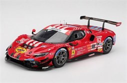 Ferrari 296 GT3 17th Daytona 24hrs 2024 #62 Risi Competizione  1:18