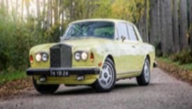 Rolls Royce Silver Shadow Coupe (RHD) Yellow 1:18