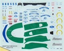 Benetton B193B Decal