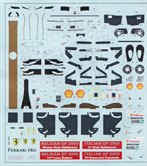 Ferrari F60 1st Belgium 2009 Decal