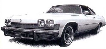 Buick Le Sabre 2 door Conv Blue 74