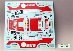 Porsche 934 Le Mans 1979/1980 #87/91 Decal 1:24