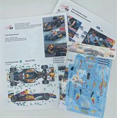 Red Bull RB1 Monaco 2005 #14/15 Coulthard/Liuzzi/Klien Decal
