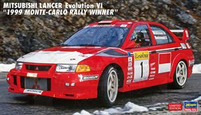 Mitsubishi Lancer Evo6 1st Monte Carlo 1999 #1 Makinen/Mannisenmaki 1:24