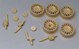 Citroen C4 WRC Tarmac Parts 1:24