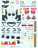 Ferrari F138 1st China 2013 Decal