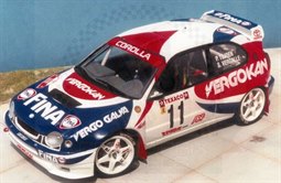 Toyota Corolla Ypres 2000 Fina Decal 1:24