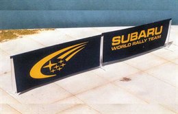 Rally Spectator Barrier Subaru