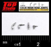 Resin Hose Joints 0.8mm 1:20/1:24