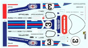 Porsche 917K 1st Sebring 12hrs 1971 Martini Decal 1:24