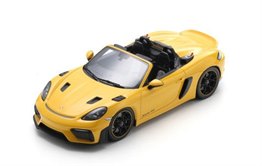Porsche 718 Spyder RS 2023 Yellow 1:18