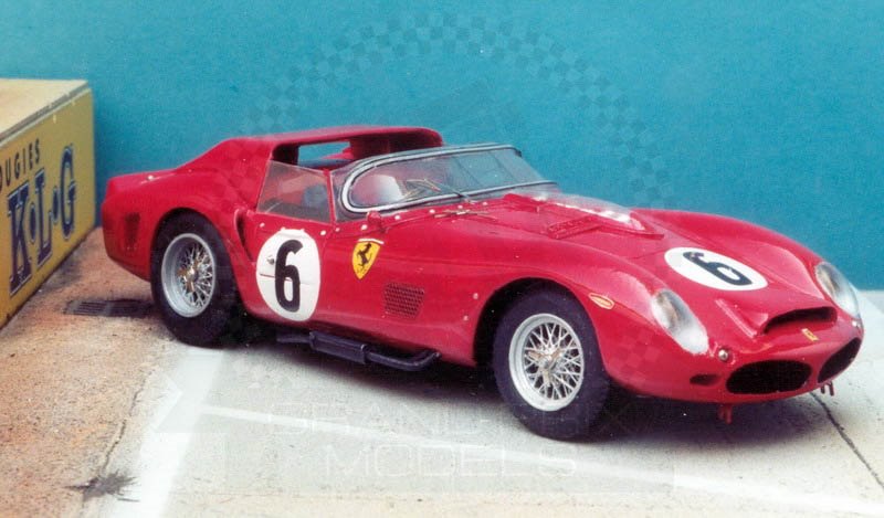 Ferrari 330 TRI 1st Le Mans 1962 #6 Gendebien/Hill by Renaissance