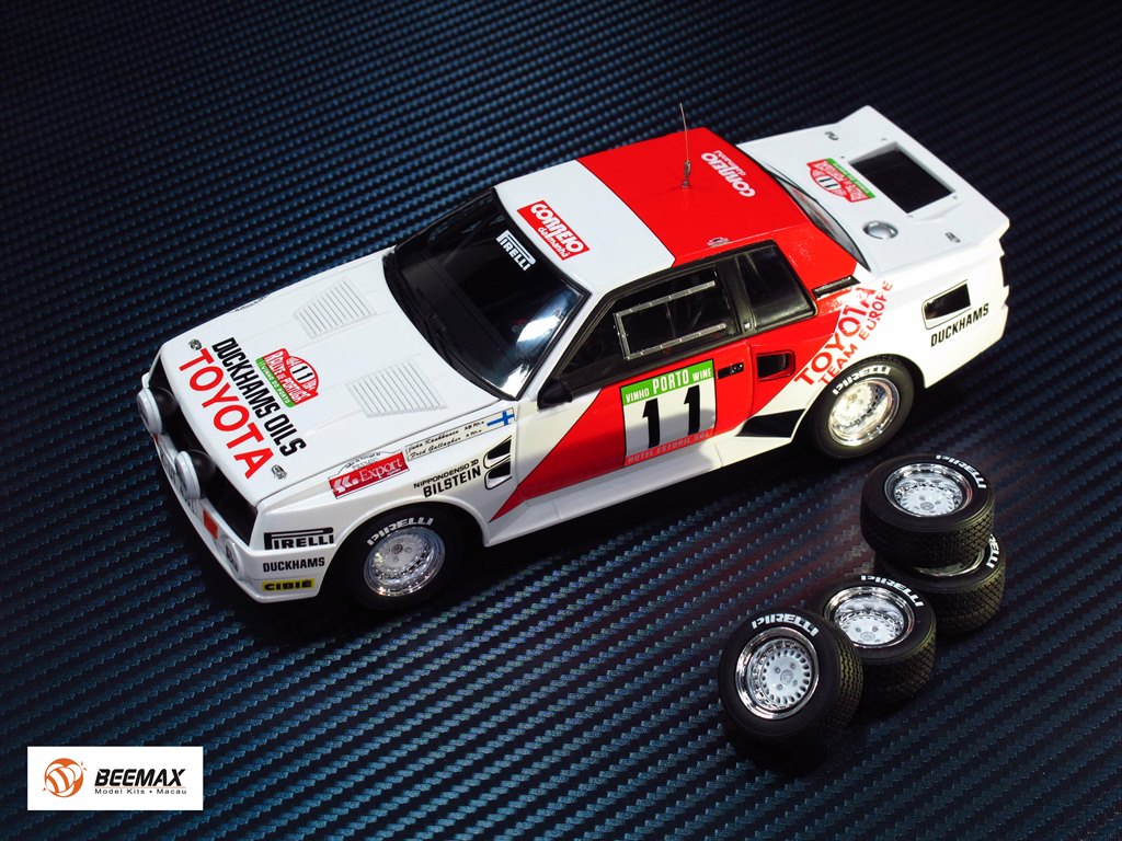Toyota Celica (TA64) Portugal 1984 1:24 by Beemax