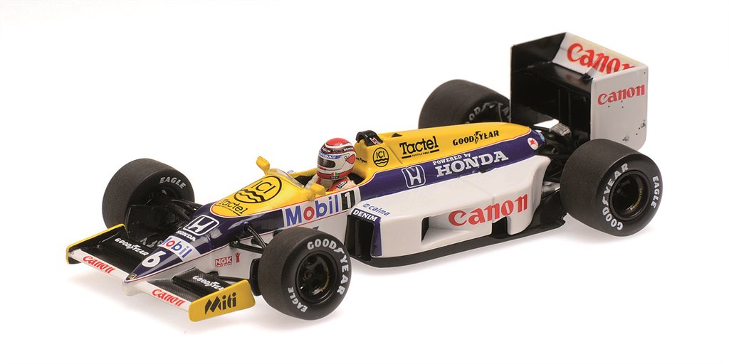 Williams Fw11 1st Hungary 1986 Piquet By Minichamps