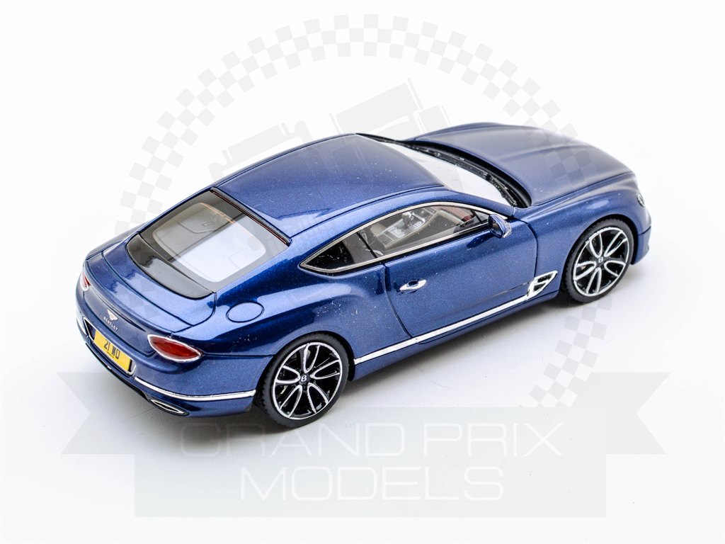 Bentley Continental Gt 2018 Blue By Looksmart