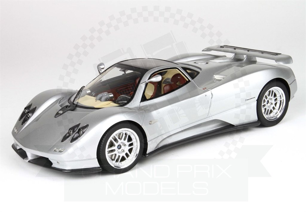 Pagani Zonda C12 Geneva 1999 Silver 1 18 By Bbr