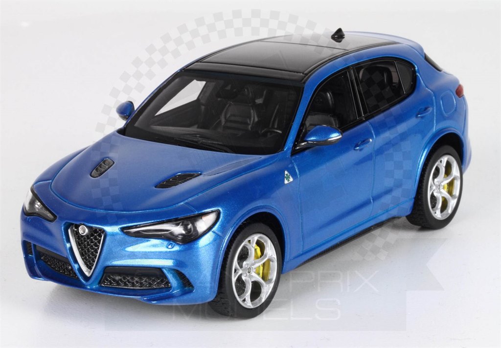 Alfa Romeo Stelvio Quadrifoglio 2017 Blue By Bbr Concept43