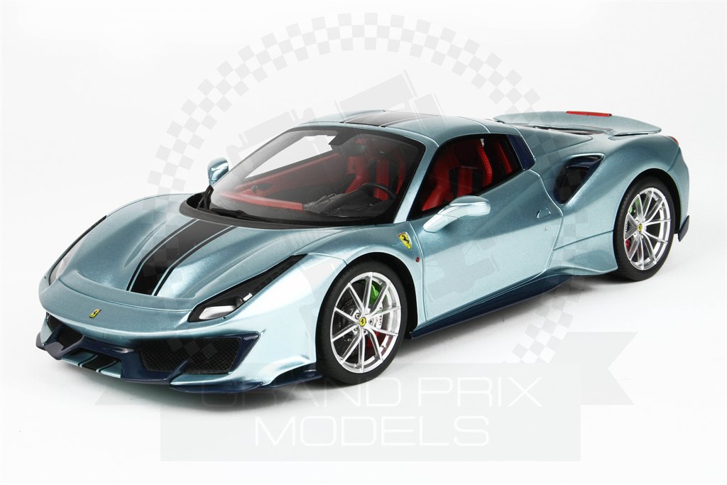 Ferrari 488 Pista Spider Closed 2018 Metallic Blue118 By Bbr
