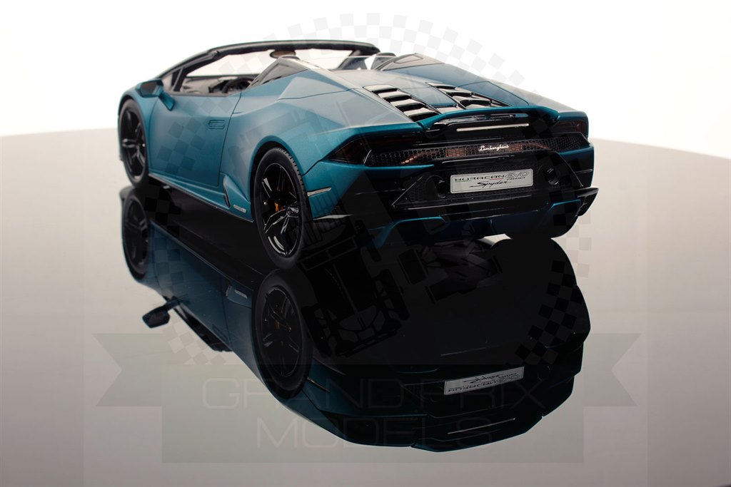 Lamborghini Huracan Evo RWD Spyder 2020 Blue 1:18 by MR ...