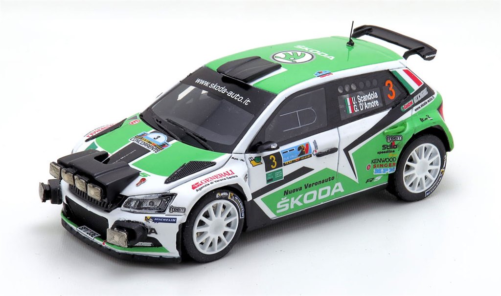 skoda fabia r5 miniature